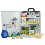 101462 National Workplace First Aid Kit Metal Wall Mountable Large