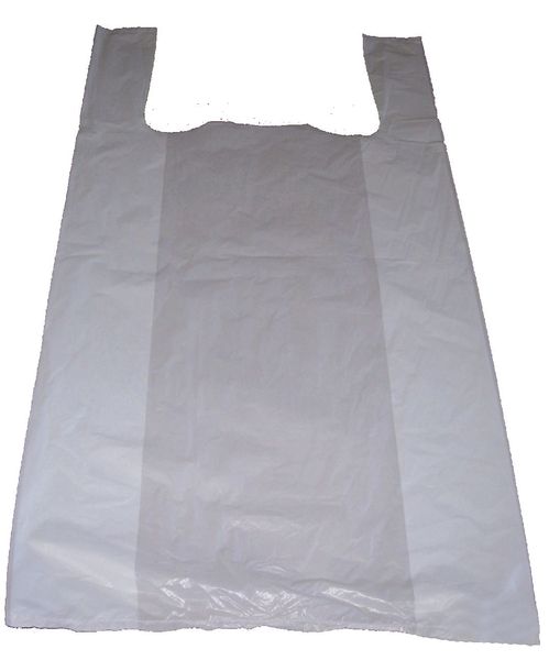 Taren Cleaning Supplies | Large White Checkout Singlet Bags ...