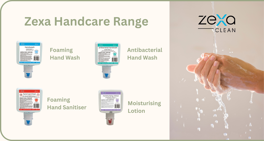 Explore Zexa Handcare Range