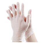 Clear Vinyl Gloves - Powder Free