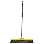 Outdoor Broom Stiff Bristle 600mm [Colour: Yellow]