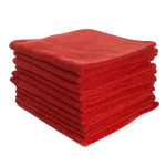 Microfibre Cloths 10 Pack Red
