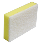Sponge/Scourer White 10 pack