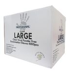 Clear Gloves Vinyl Powder Free - Large 1000 10 boxes x 100
