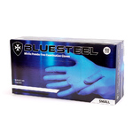 Apollo Blue Nitrile Gloves Powder Free - Medium