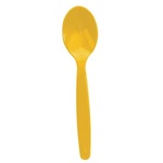Polycarbonate Spoon 17cm (Pack of 12) - Yellow